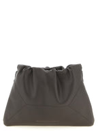 Braune Kalbsleder-Clutch