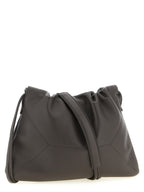 Braune Kalbsleder-Clutch