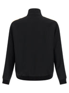 Schwarzer Polyester-Sweatshirt