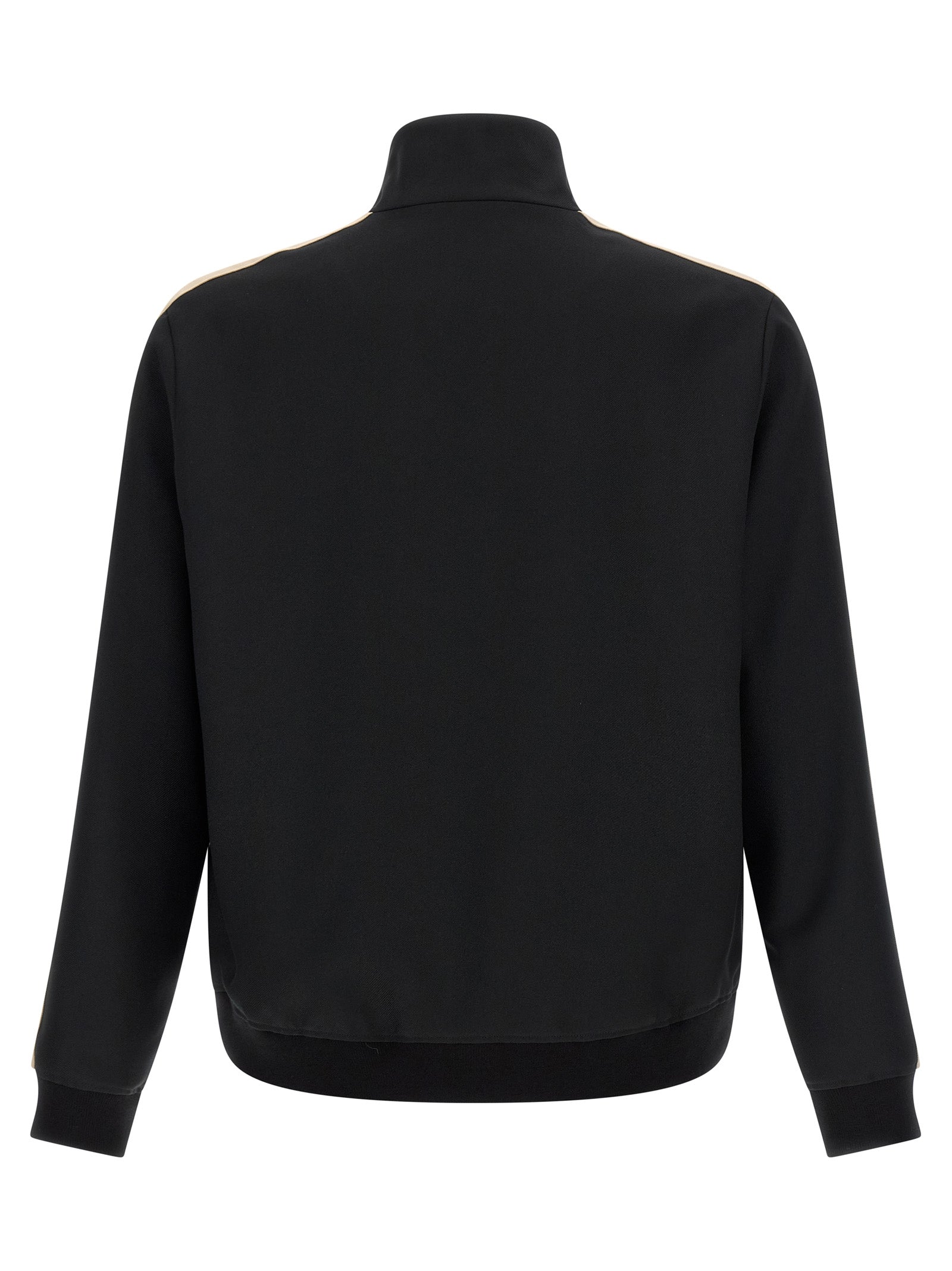 Schwarzer Polyester-Sweatshirt