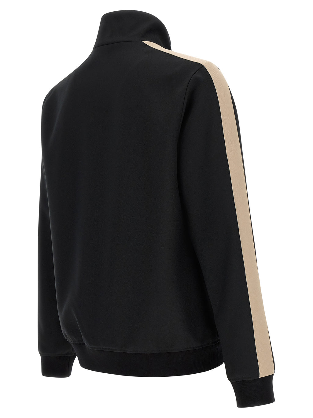 Schwarzer Polyester-Sweatshirt