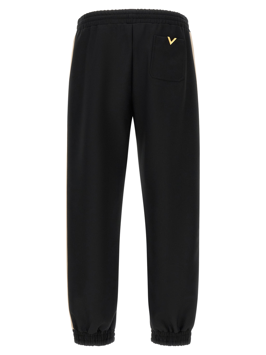 Schwarze Polyester-Sporthose