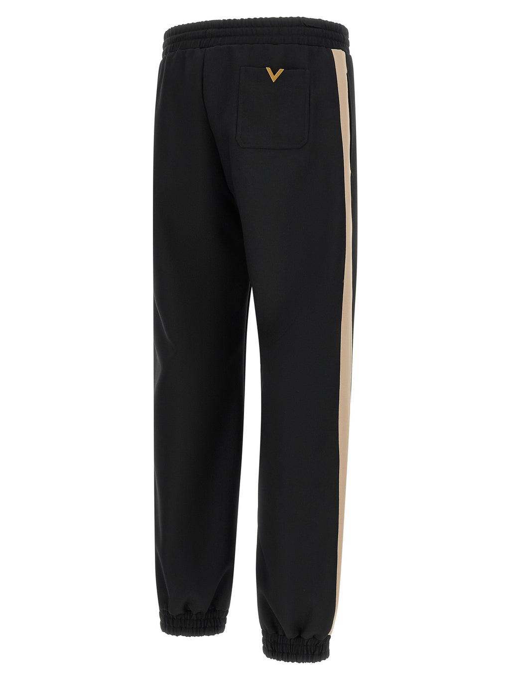 Schwarze Polyester-Sporthose