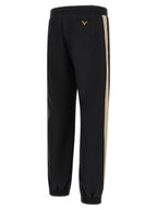 Schwarze Polyester-Sporthose