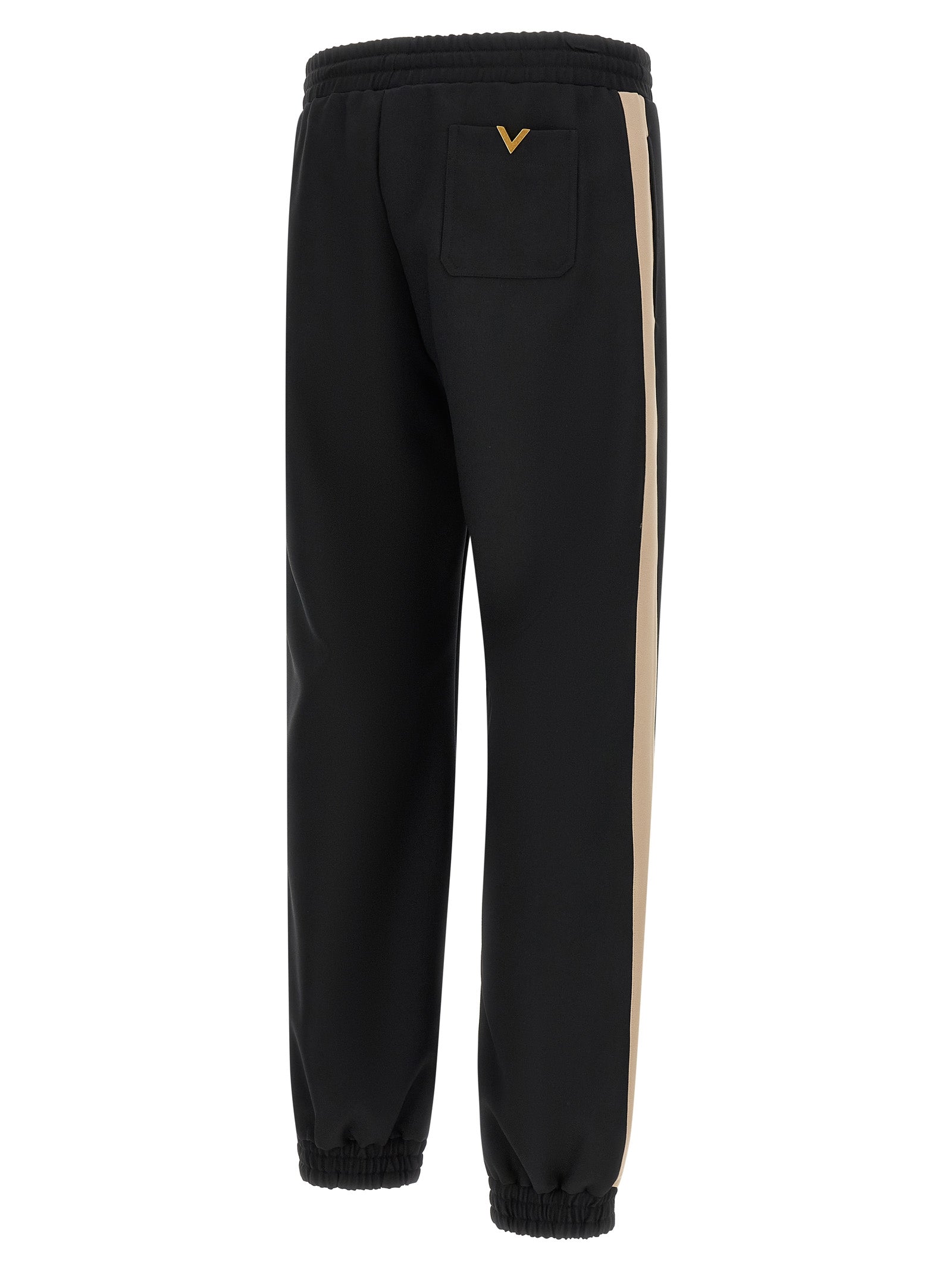 Schwarze Polyester-Sporthose