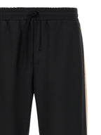Schwarze Polyester-Sporthose