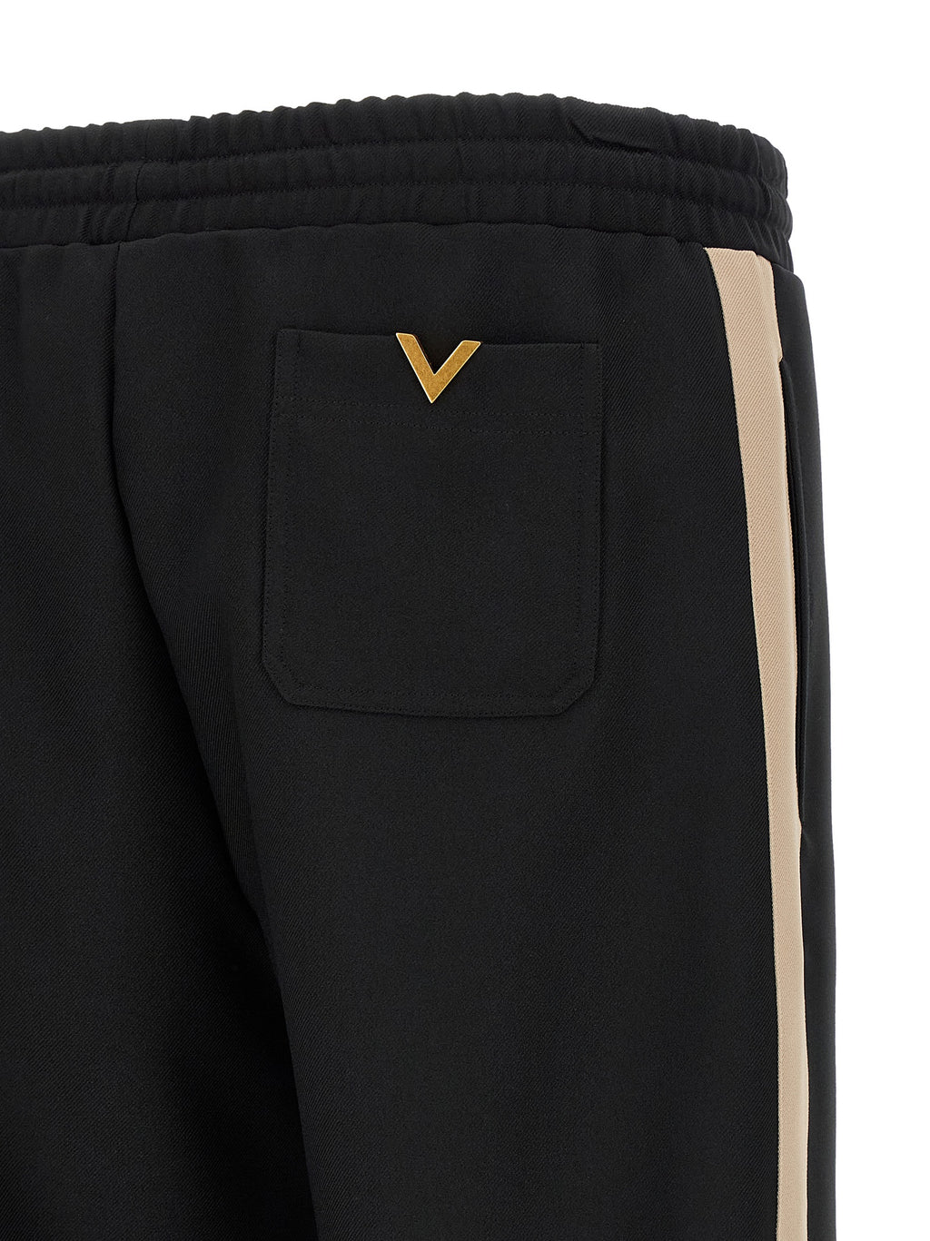 Schwarze Polyester-Sporthose