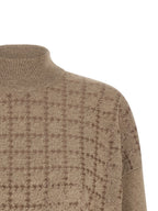 Beige Cashmere Cardigan
