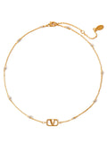 Goldfarbene Halskette