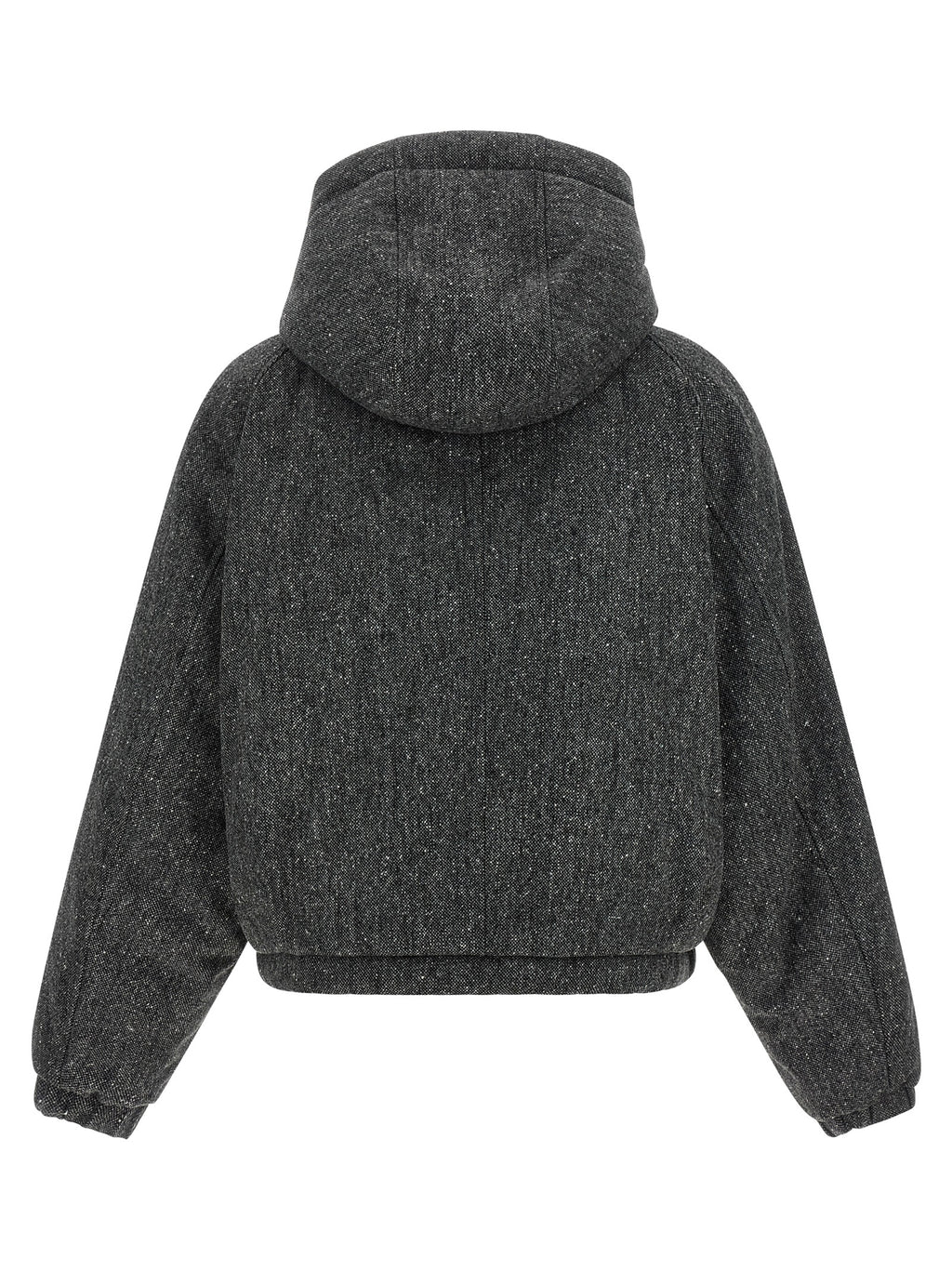 Graue Jacke aus reiner Schurwolle
