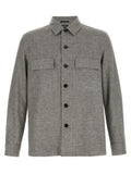 Bicolor Leinenbluse