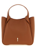 Braune Kalbsleder-Tote Bag