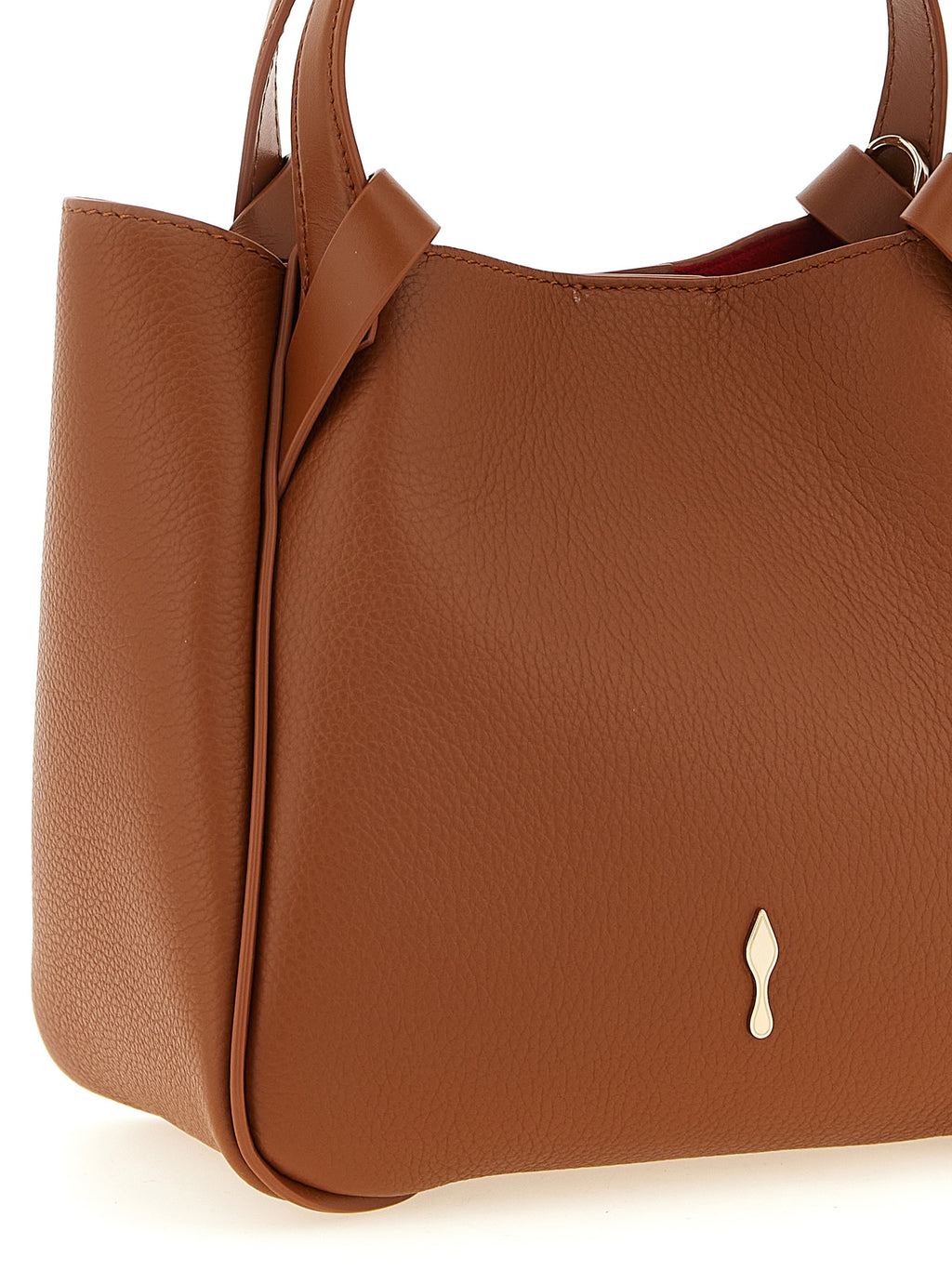 Braune Kalbsleder-Tote Bag