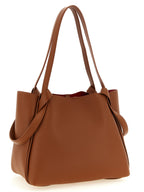 Braune Kalbsleder-Tote Bag