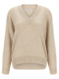 Beige Cashmere Cardigan