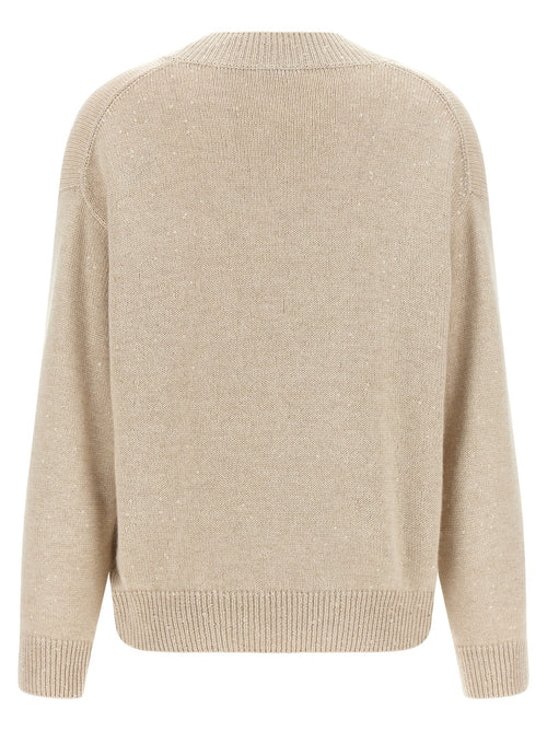 Beige Cashmere Cardigan