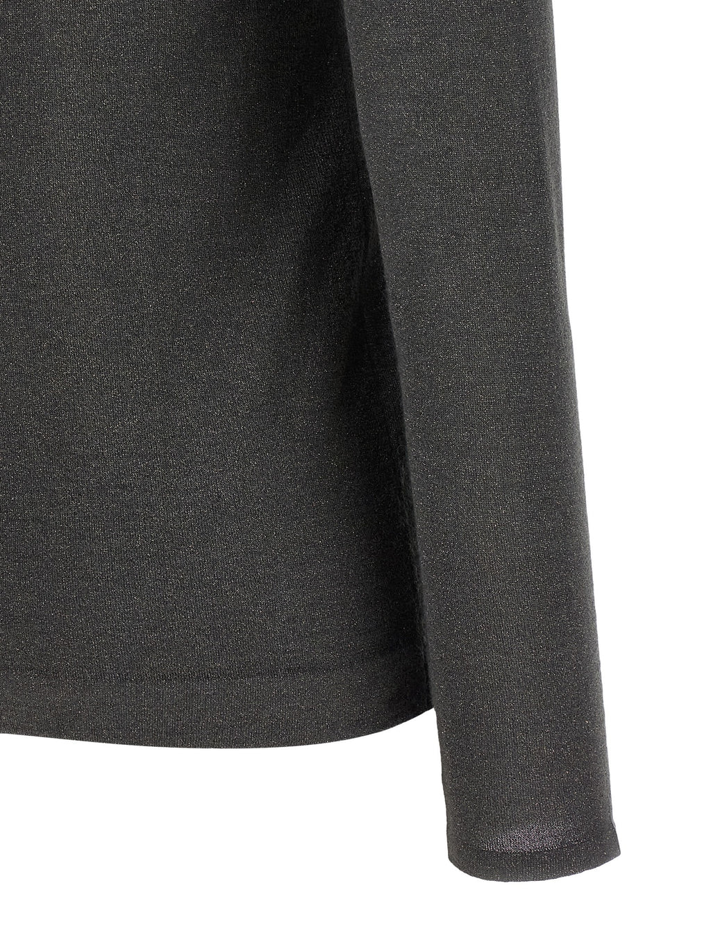 Grauer Kaschmir-Strickjacke