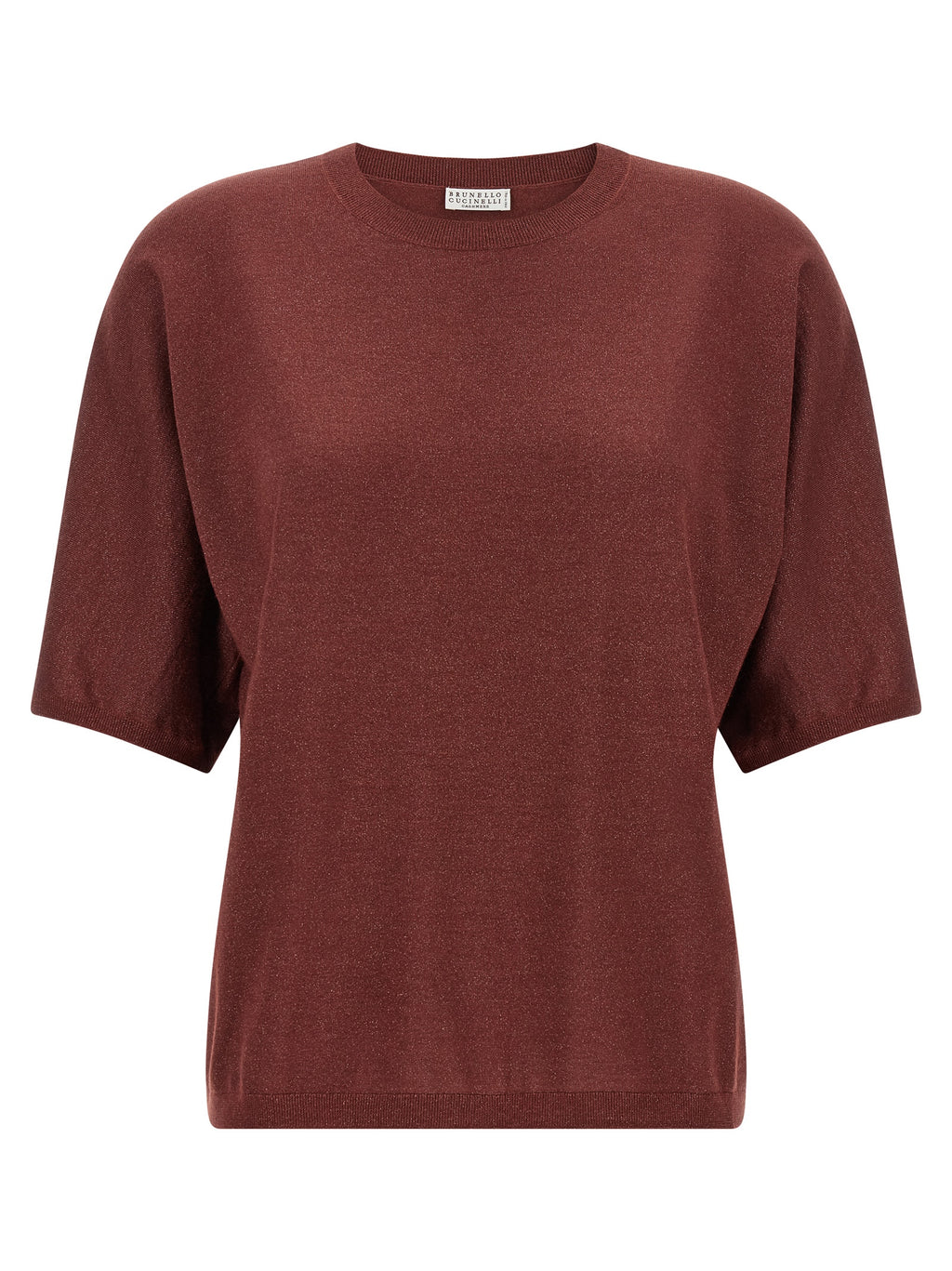 Kaschmir-Strickjacke in Bordeaux