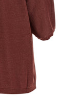 Kaschmir-Strickjacke in Bordeaux