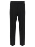 Schwarze Hose aus reiner Schurwolle