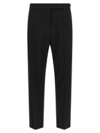 Schwarze Hose aus reiner Schurwolle