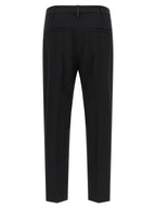 Schwarze Hose aus reiner Schurwolle