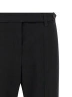 Schwarze Hose aus reiner Schurwolle
