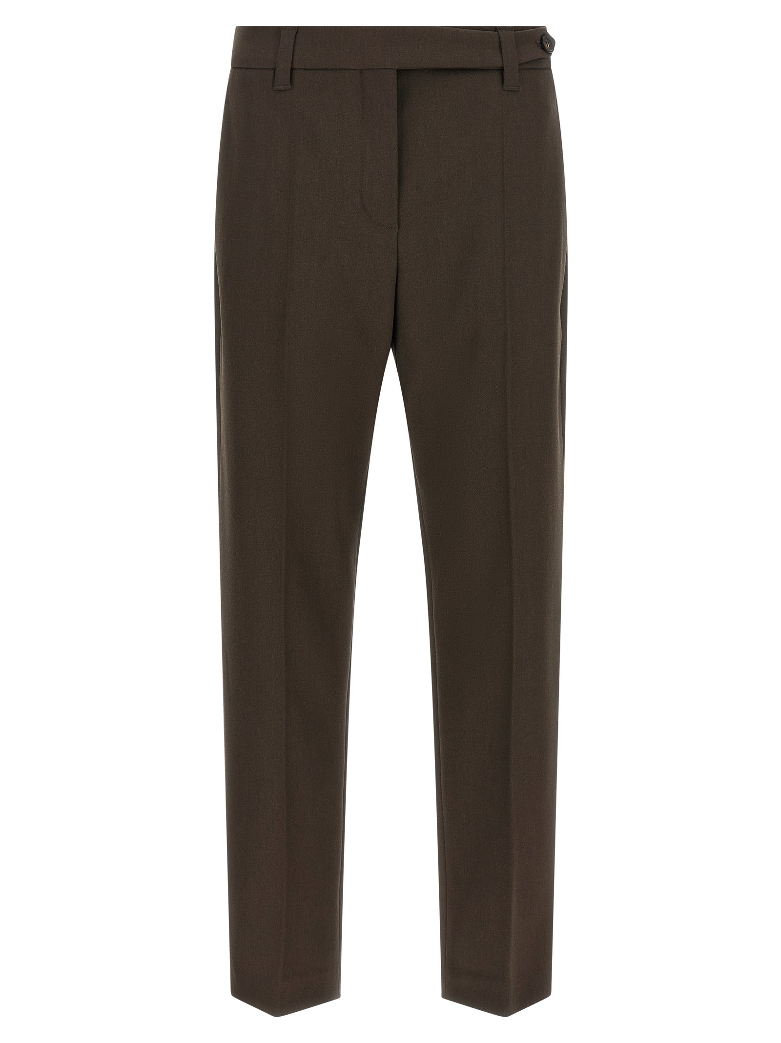 Braune Hose aus Schurwolle