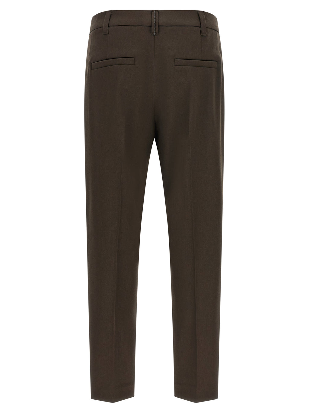 Braune Hose aus Schurwolle