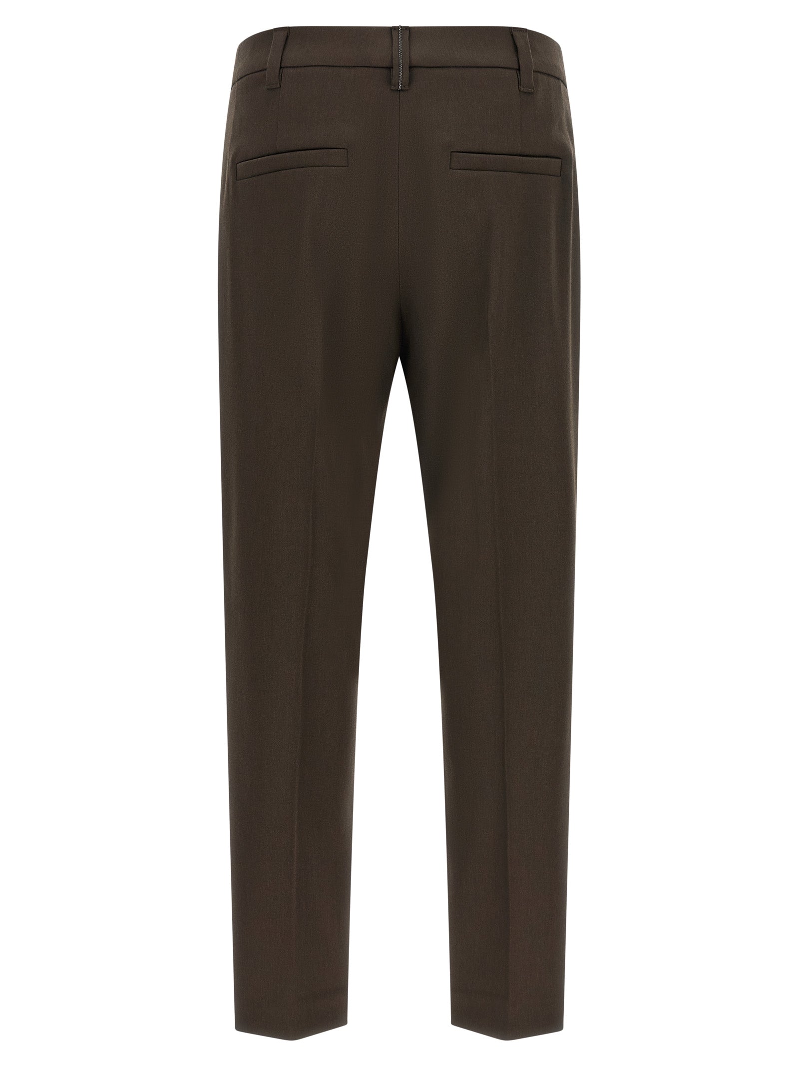 Braune Hose aus Schurwolle