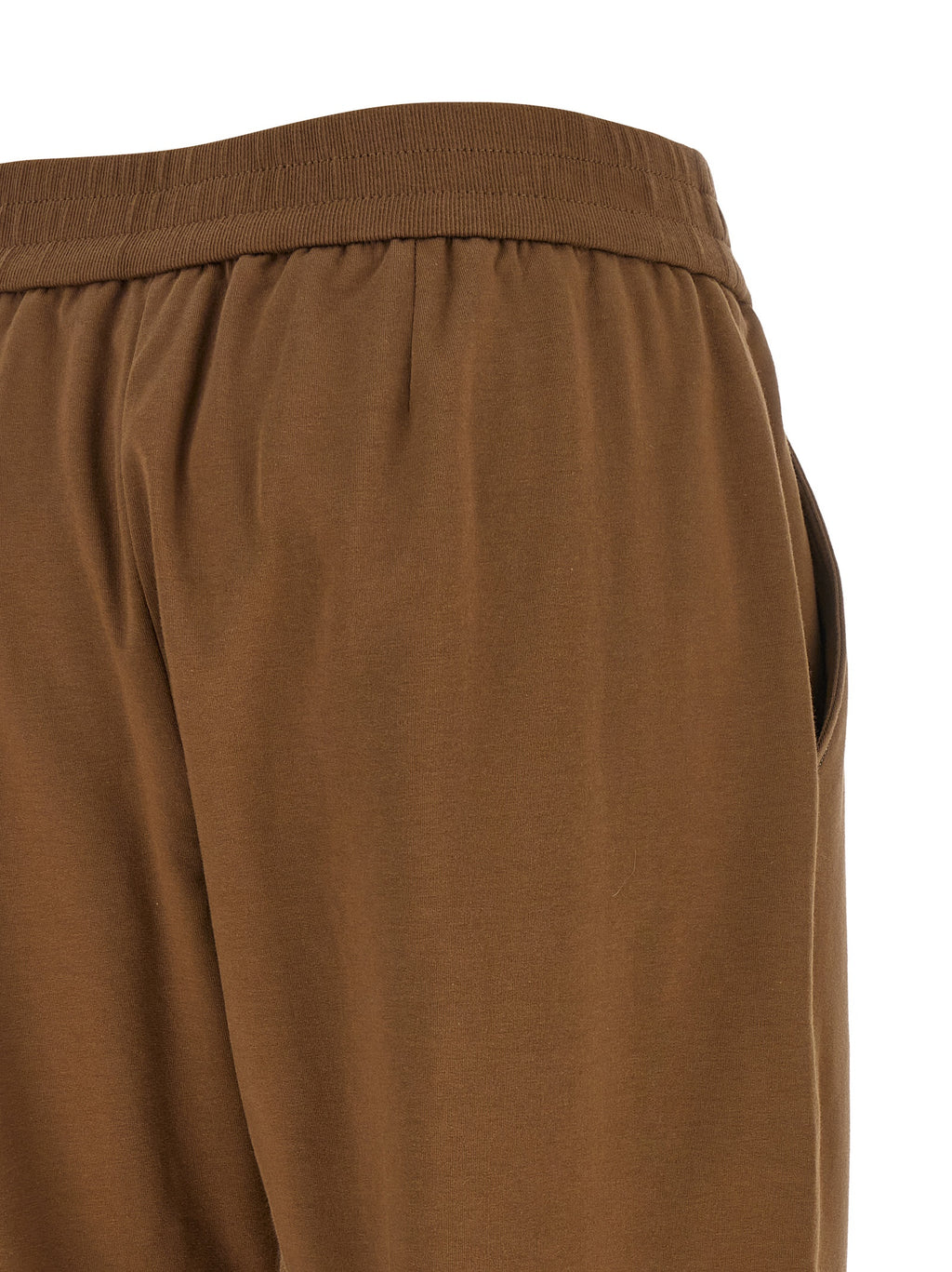 Braune Baumwoll-Jogginghose (Trainingshose)