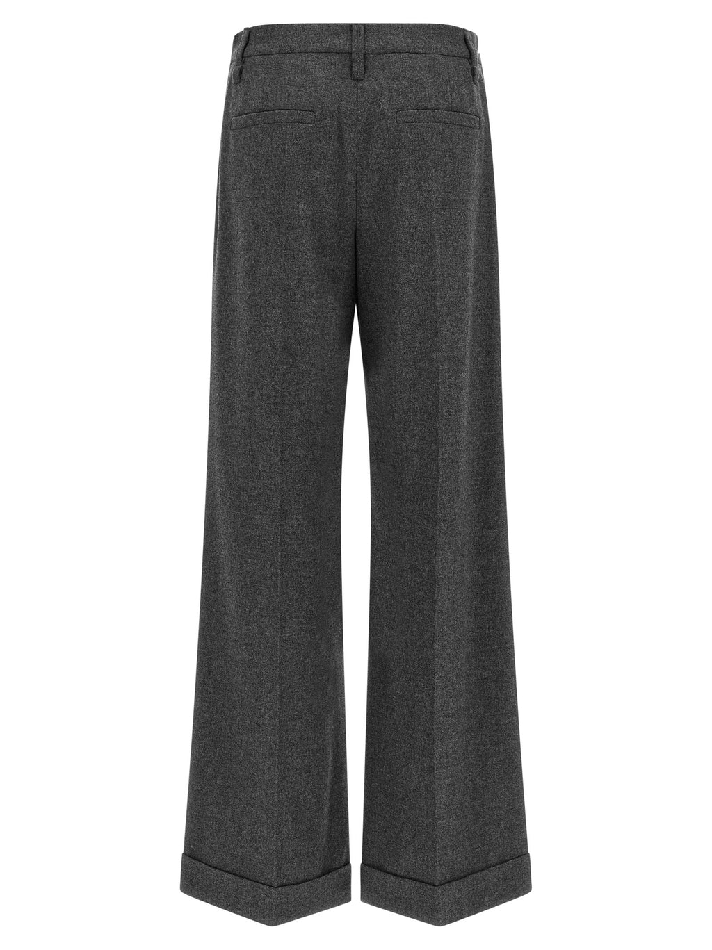 Graue Hose aus reiner Schurwolle