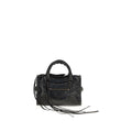 Schwarze Lammleder Schultertasche Ovis Aries Aries