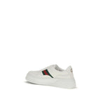 Weiße Kalbsleder Bos Taurus Chunky Sneaker
