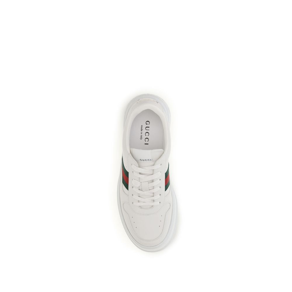 Weiße Kalbsleder Bos Taurus Chunky Sneaker