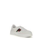 Weiße Kalbsleder Bos Taurus Chunky Sneaker
