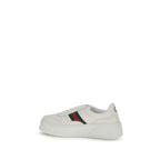 Weiße Kalbsleder Bos Taurus Chunky Sneaker