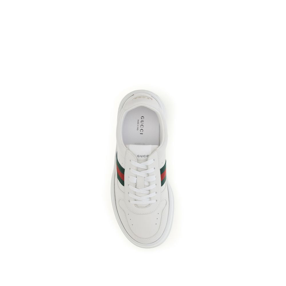 Weiße Kalbsleder Bos Taurus Chunky Sneaker