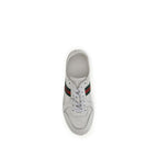 Weiße Kalbsleder Bos Taurus Athletic Sneaker