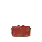 Multicolor Calf Leather Bos Taurus Schultertasche