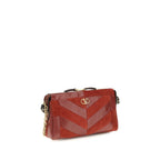 Multicolor Calf Leather Bos Taurus Schultertasche