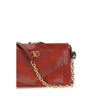 Multicolor Calf Leather Bos Taurus Schultertasche