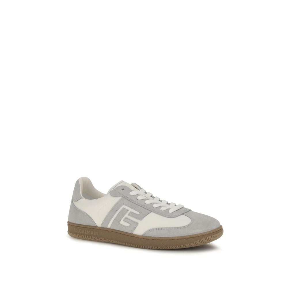 Weiße Kalbsleder Bos Taurus Athletic Sneaker