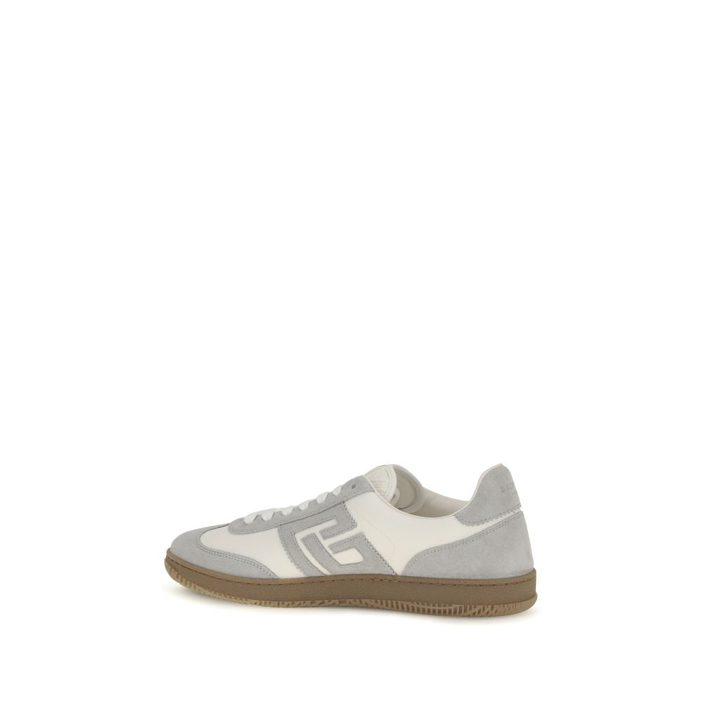 Weiße Kalbsleder Bos Taurus Athletic Sneaker