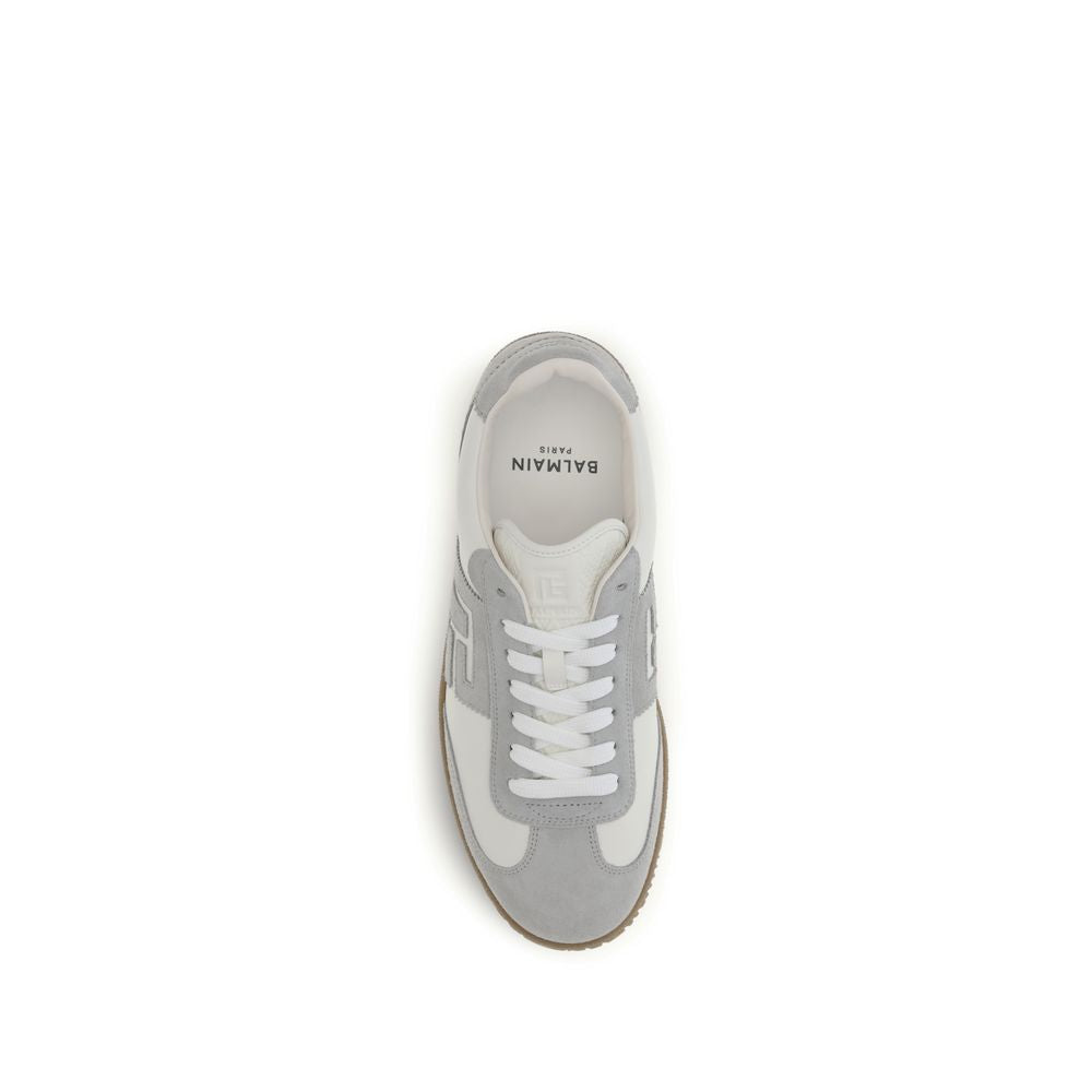 Weiße Kalbsleder Bos Taurus Athletic Sneaker