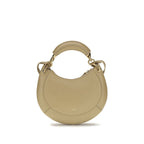Beige Kalbsleder Bos Taurus Schultertasche
