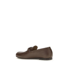 Loafer aus Hirschleder in Braun