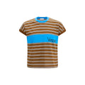 Braunes Baumwoll-T-Shirt