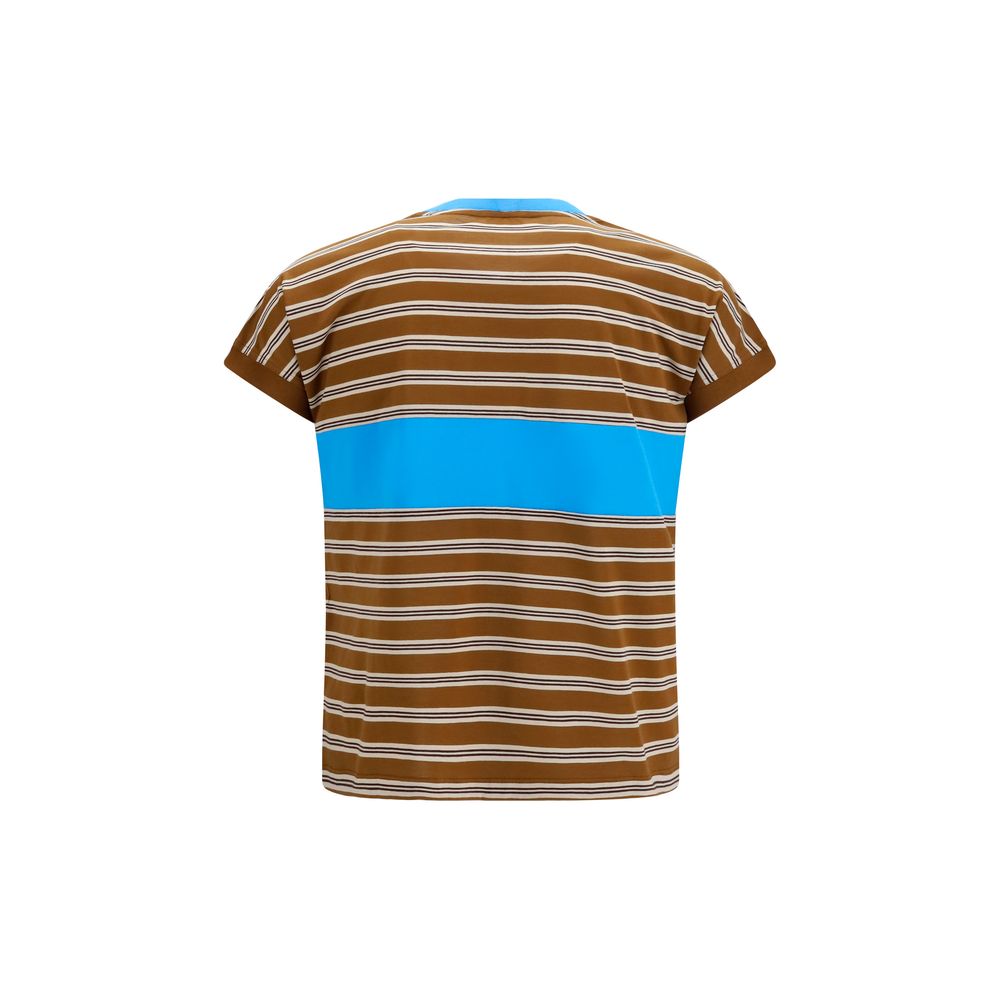Braunes Baumwoll-T-Shirt