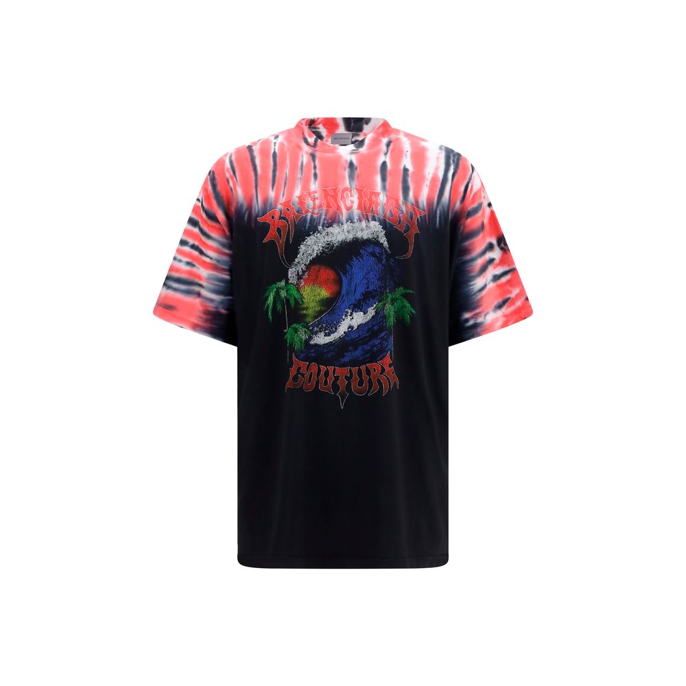 Mehrfarbiges Baumwoll-T-Shirt Balenciaga